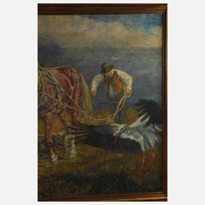 Hermann Junker, "Hinter dem Pflug"