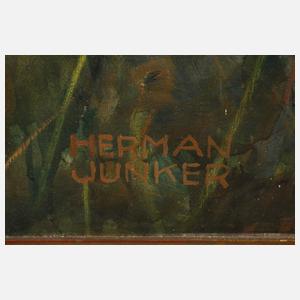 Hermann Junker, "Hinter dem Pflug"