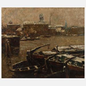 Georg Kersten, Hafenansicht