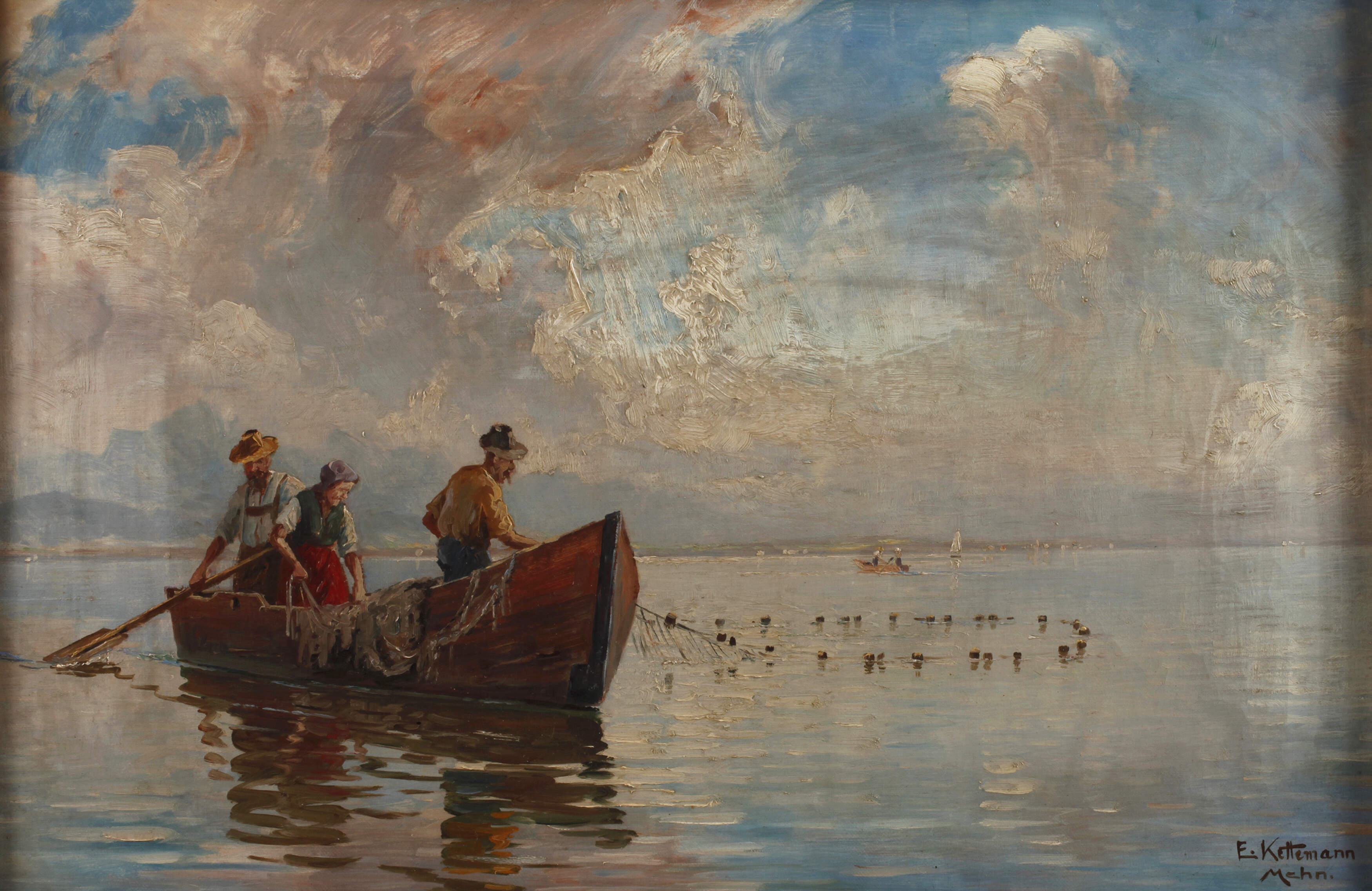 Erwin Kettemann, Chiemseefischer