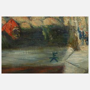 Franz Krowazeck, Parkeingang