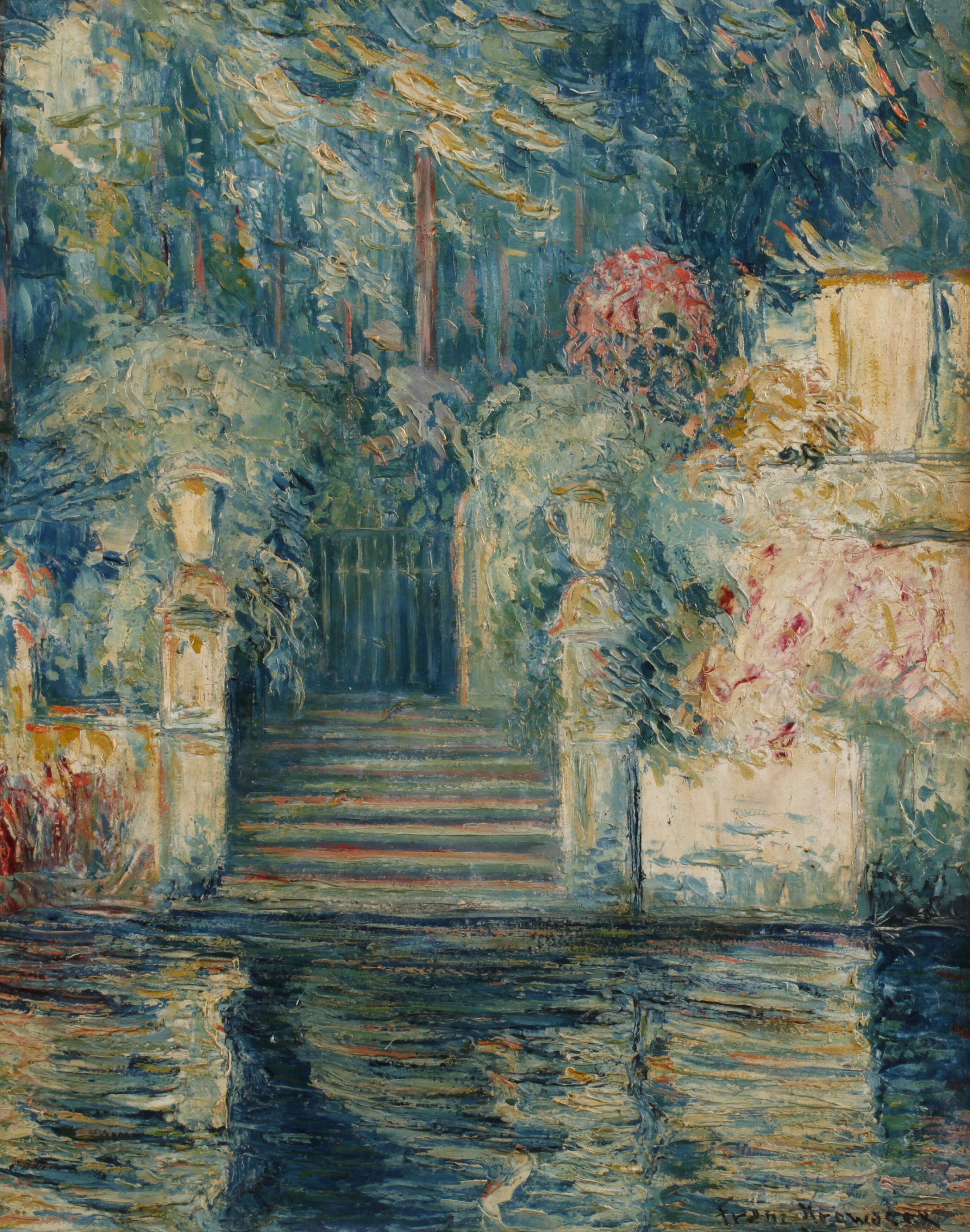 Franz Krowazeck, Parkeingang