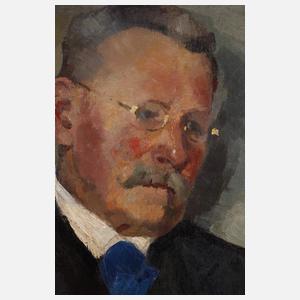 Mathilde Kummer-Kroell, attr., Herrenportrait