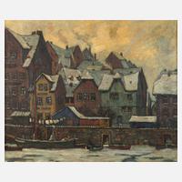 Otto Lang-Wollin, "Alte Stadt am Wasser"111