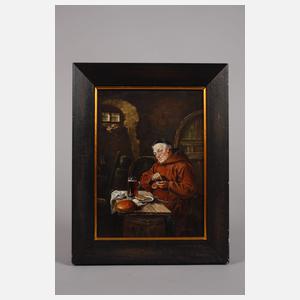 E. Lutz, Mönch im Weinkeller