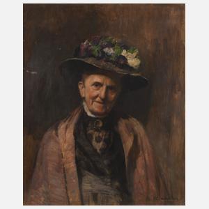 Adolf Maennchen, Bildnis Frau Kraeger