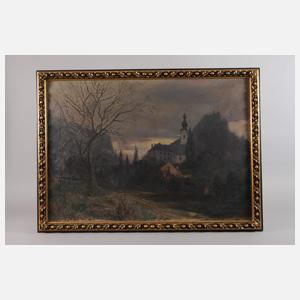 Eduard Manhart, "Abend bei Gurnitz"