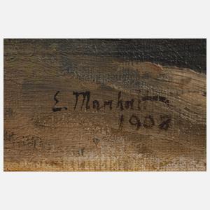 Eduard Manhart, "Abend bei Gurnitz"