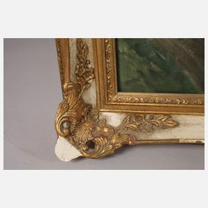 T. Miltz, Schwarzwaldhaus im Frühling