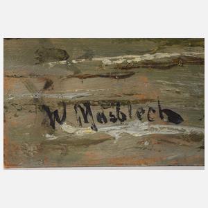 Wilhelm Mosblech der Jüngere, Hamburger Hafen