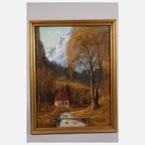 Fritz Müller-Schwaben, Kapelle im Wald