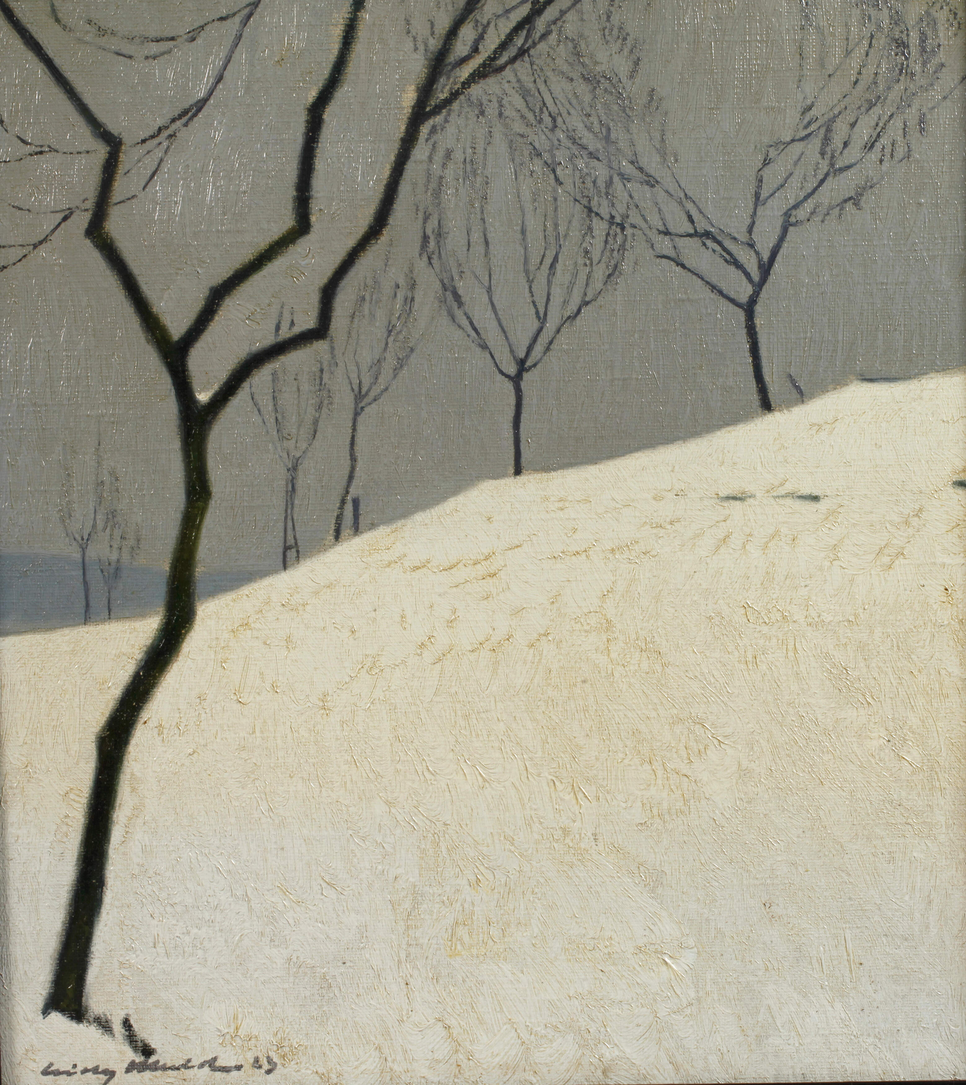 Willy Mulot, Winterlandschaft