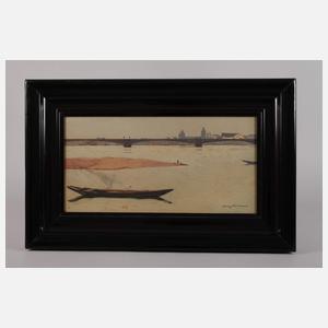 Willy Mulot, Ansicht von Mainz