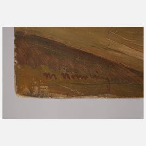 Max Nehrling, Stillleben mit Brot und Wein