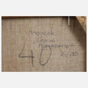 Nekrasov, "Heiliger Sergius von Radonesch"