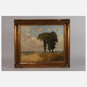 Martin Nicolaus, "Baumgruppe bei Schleißheim"