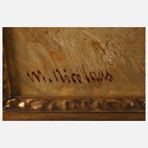 Martin Nicolaus, "Baumgruppe bei Schleißheim"