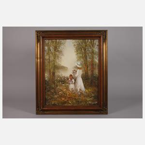 Madjid Rahnavard, Blumenmädchen am See