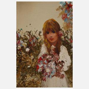 Madjid Rahnavard, Blumenmädchen am See