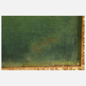 Emil Rau, Sommerabend am Dorfrand