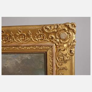 K. Reitschläger, Pflügender Bauer