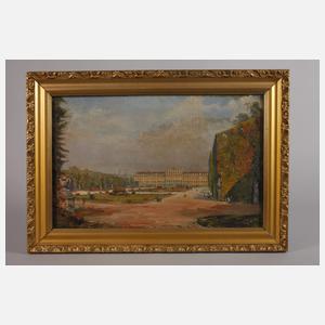 K. Reitschläger, Ansicht von Schloss Schönbrunn