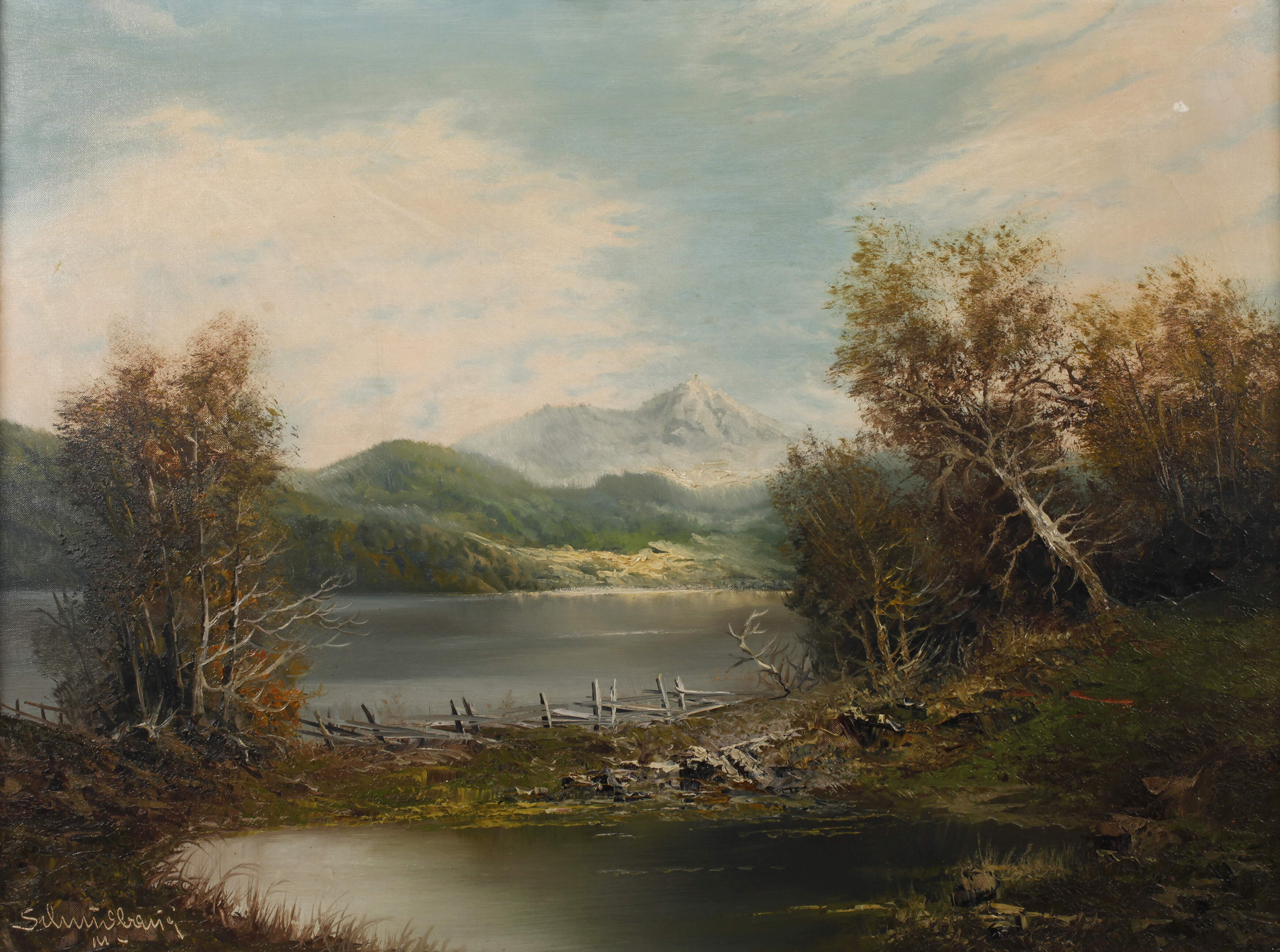 Karl Schmidbauer, "Am Griessee in Oberbayern"