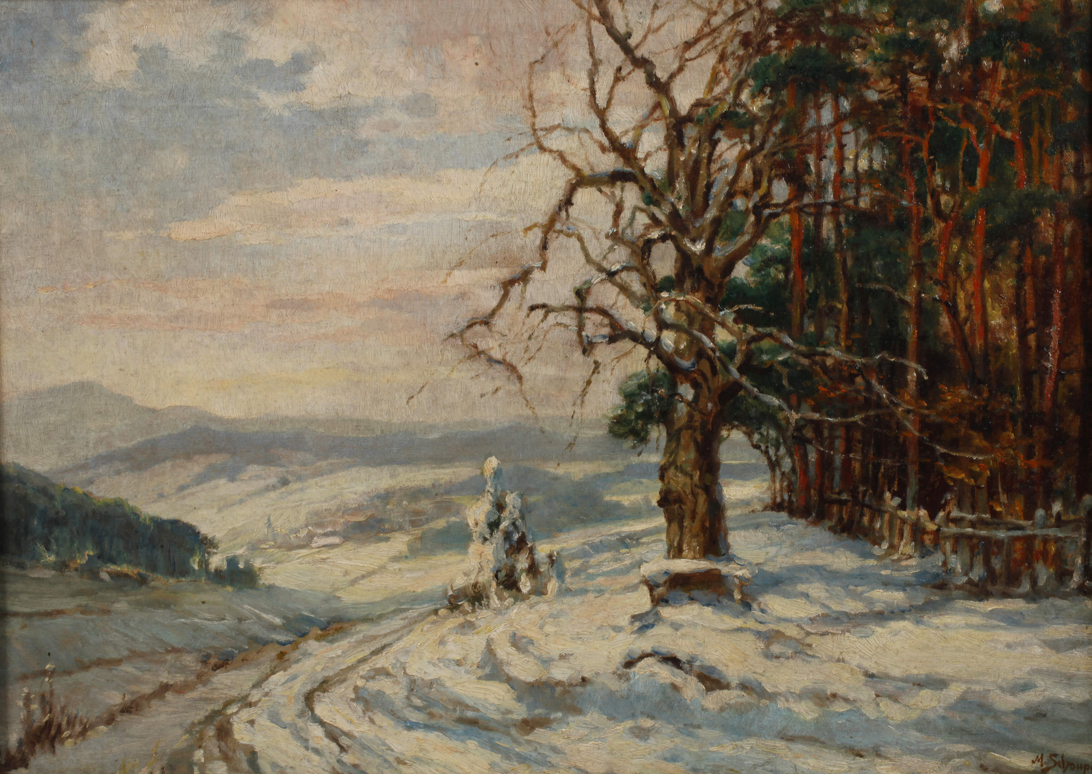 M. Schoupal, Winterlandschaft