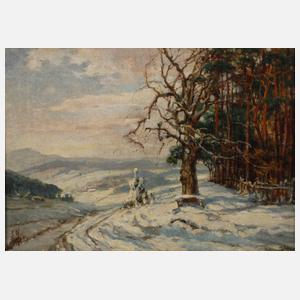 M. Schoupal, Winterlandschaft