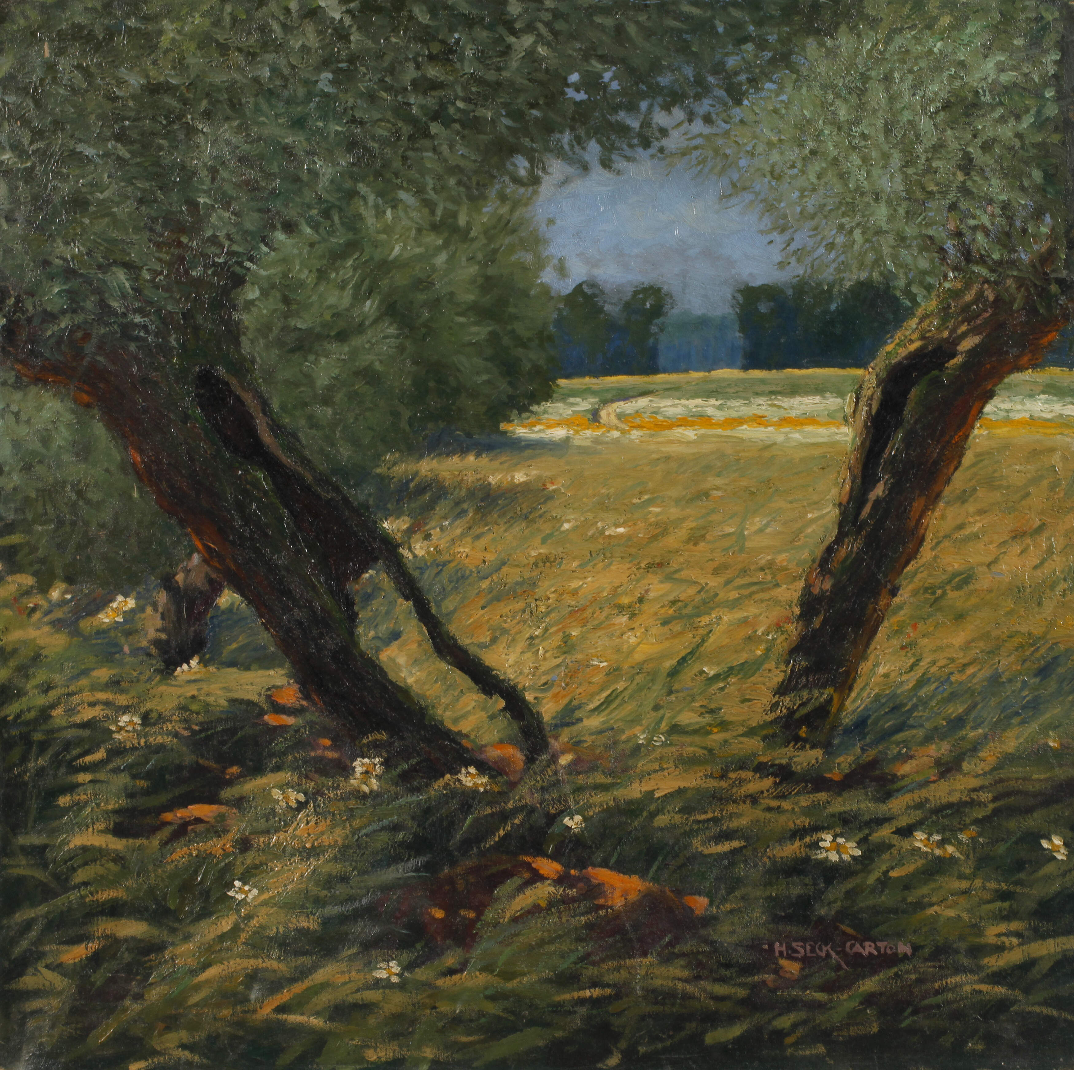 Heinrich Maria Seck-Carton, Wiesenlandschaft