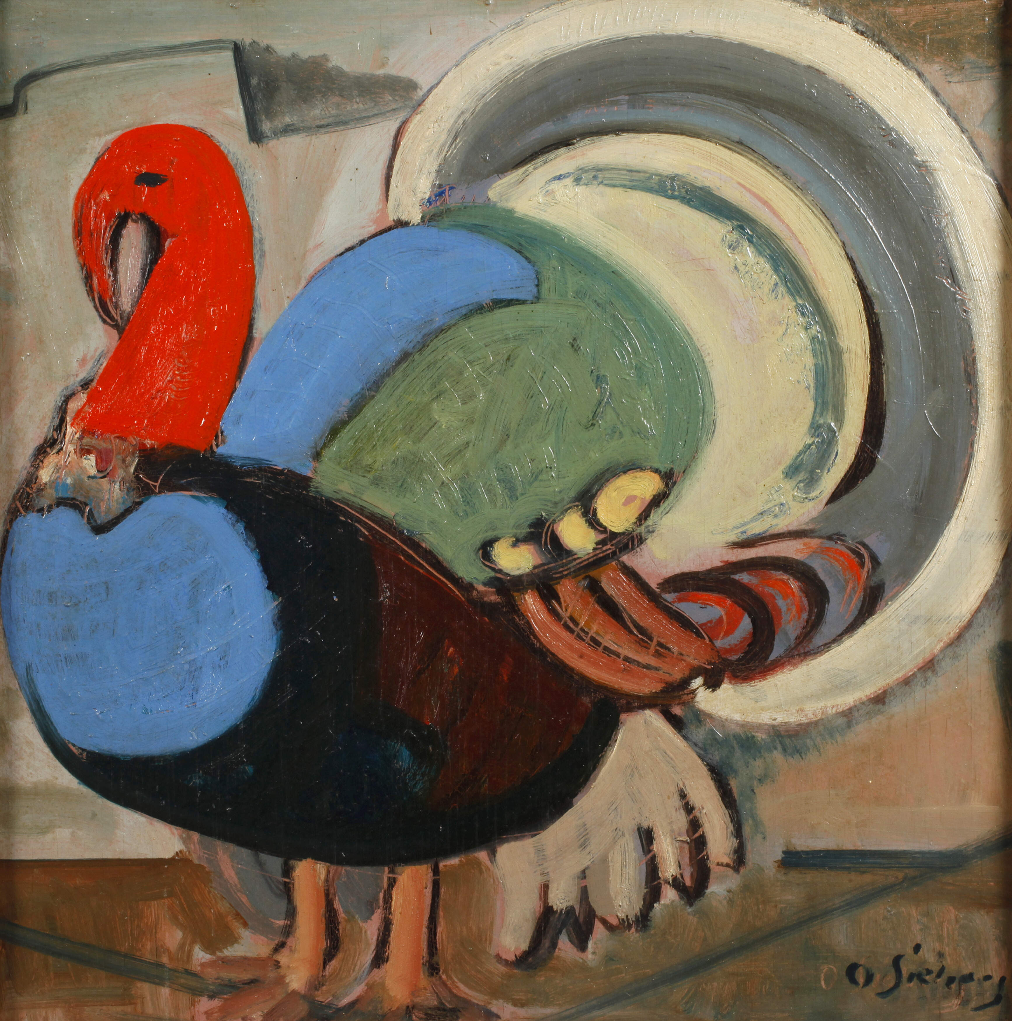 Ottwill Sieberg, Truthahn