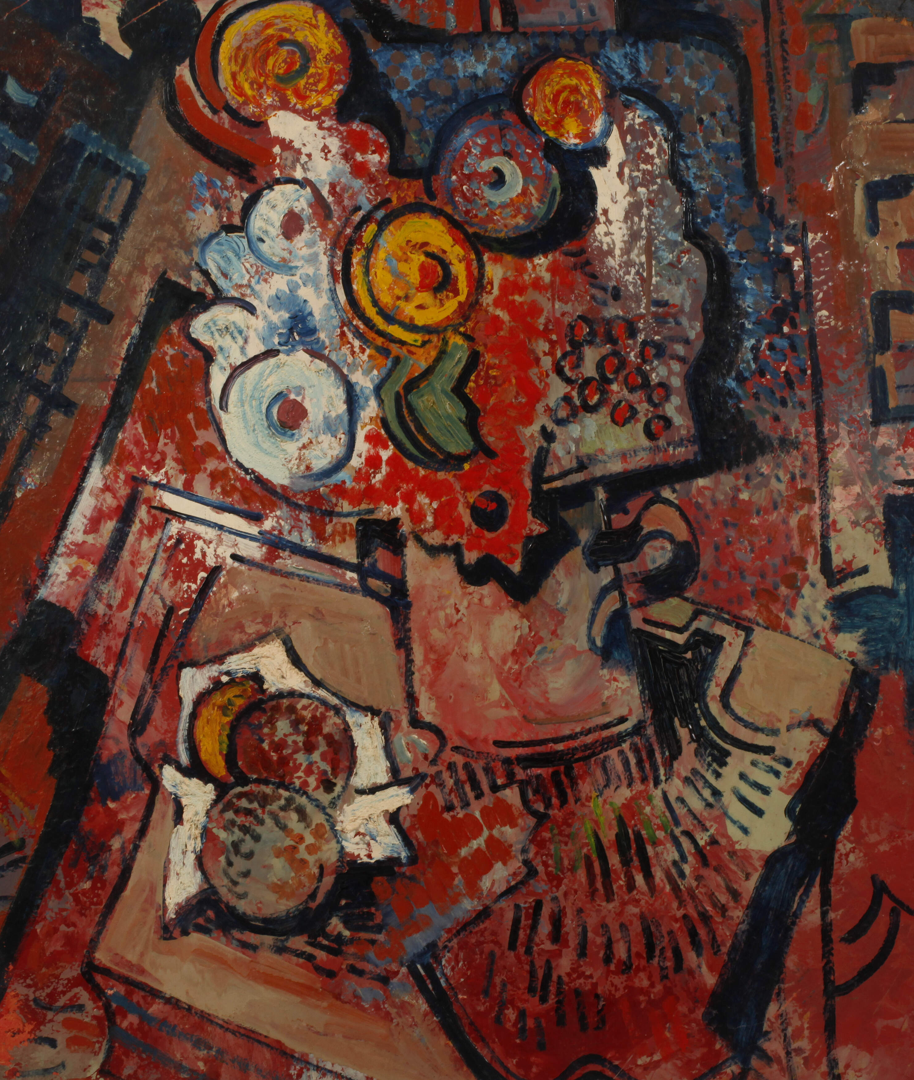 Ottwill Sieberg, Abstraktes Stillleben