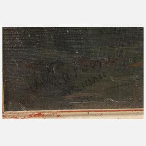 Prof. Franz Skarbina, attr., Nocturne am Haus