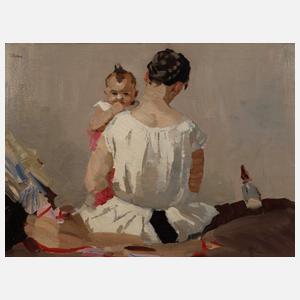 Vollmann, Mutter mit Kind