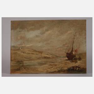 Rudolf Weber, "Dünen an der Ostsee"