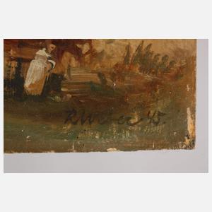 Rudolf Weber, "Dünen an der Ostsee"