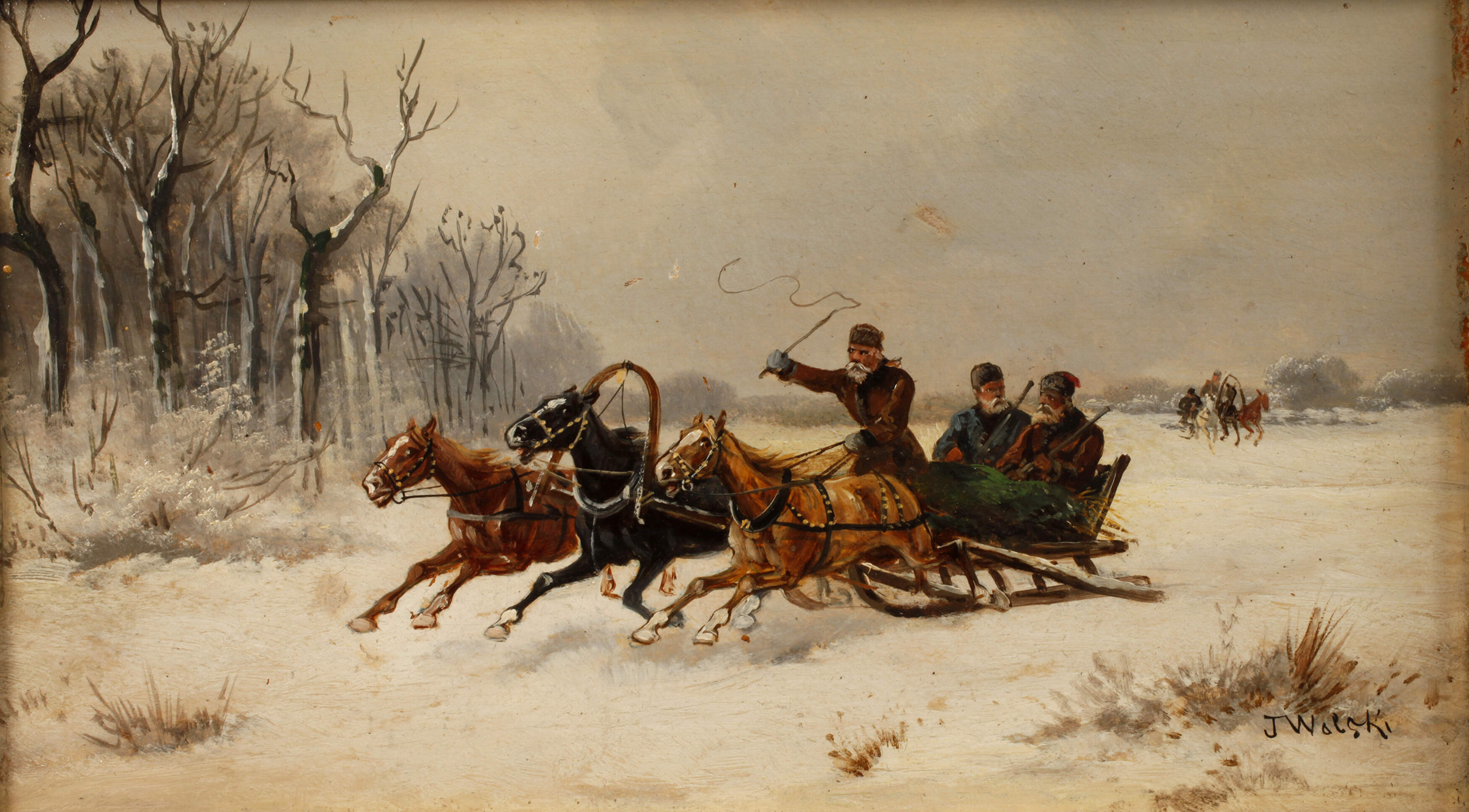 Jan Wolski, "Steppenfahrt"