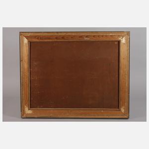 Willibald Hamburger, Herrenportrait mit Hund