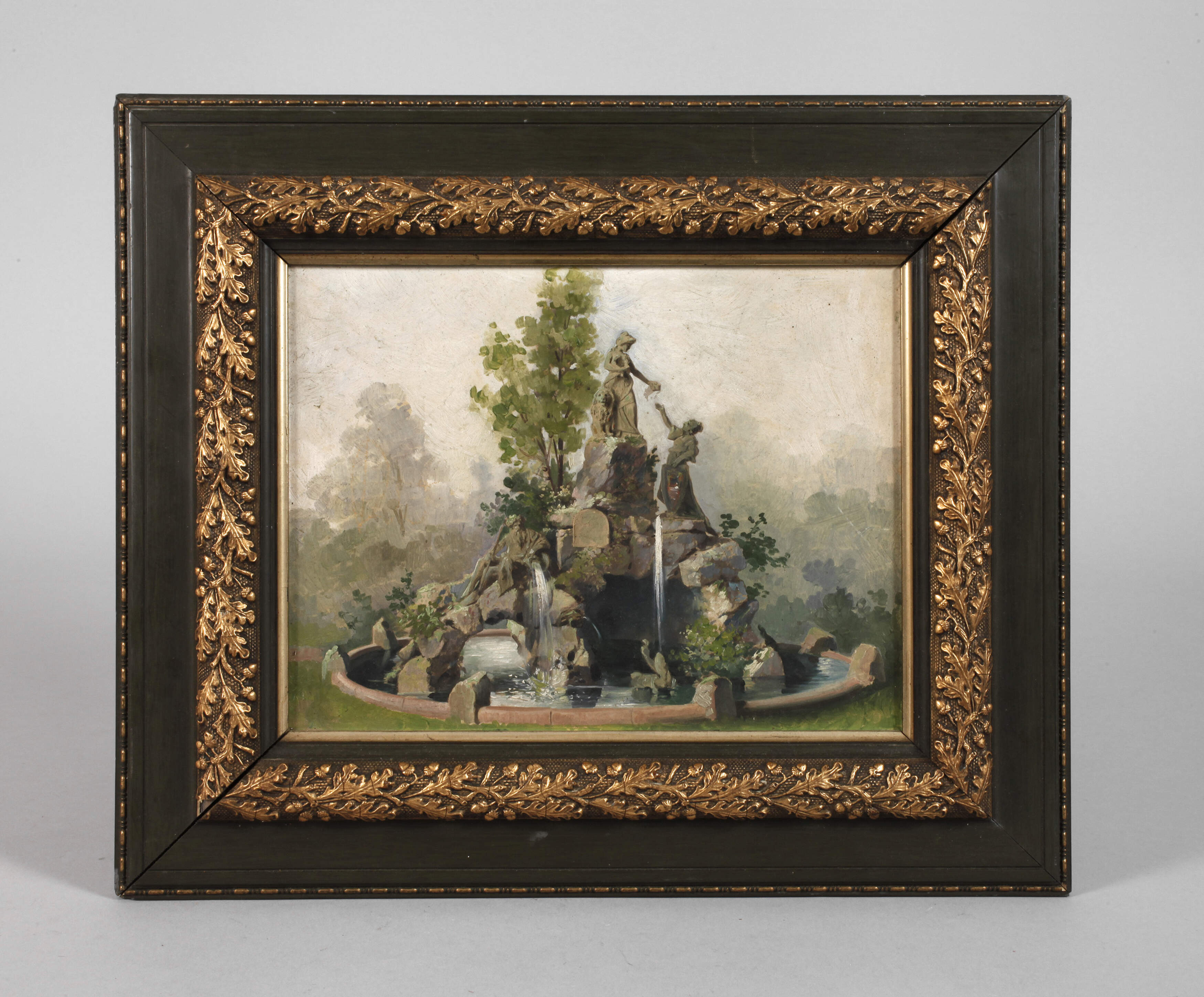 Brunnen in Sommerlandschaft