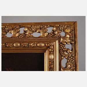 Dame mit Perlenkette