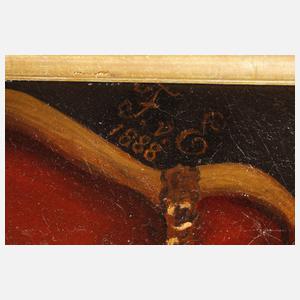 Dame mit Perlenkette