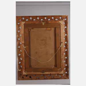 Dame mit Perlenkette