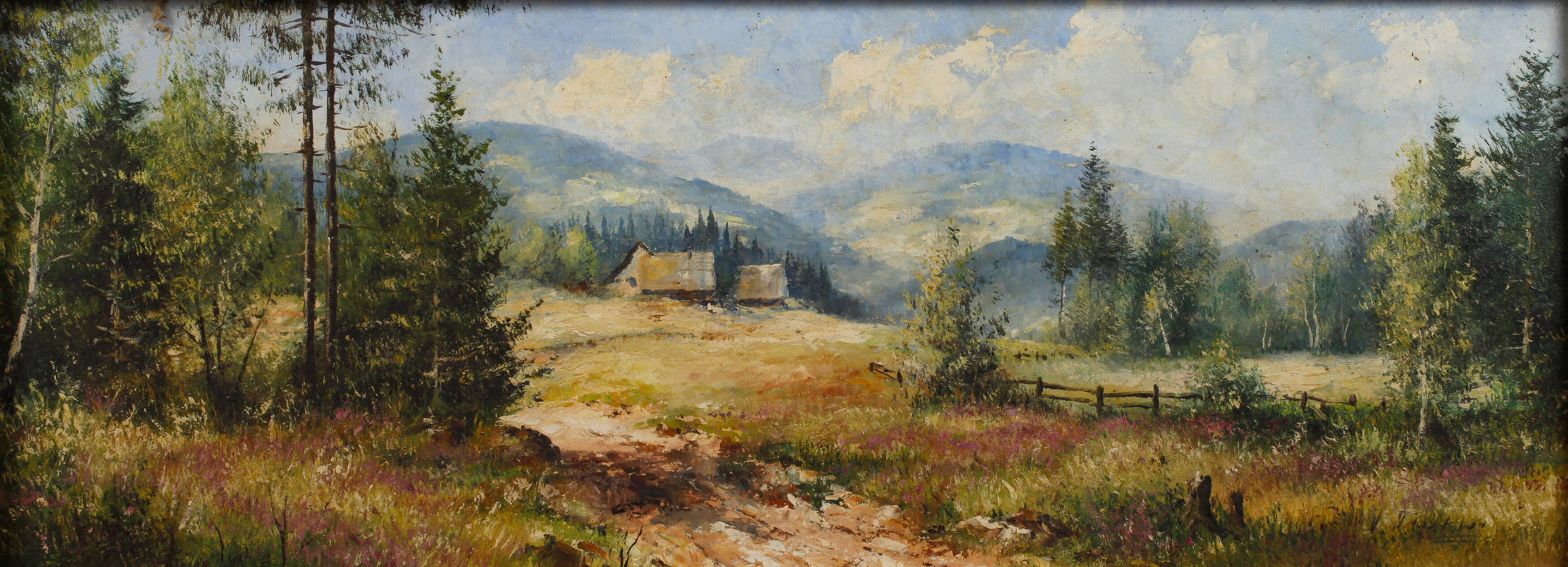 Sommerliche Gebirgslandschaft