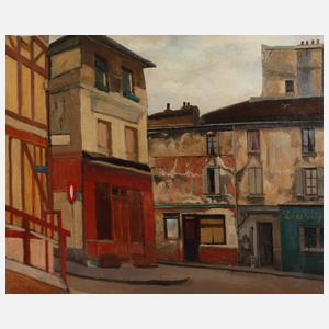 Französische Straßenansicht