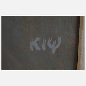 Stillleben mit Blumenvasen