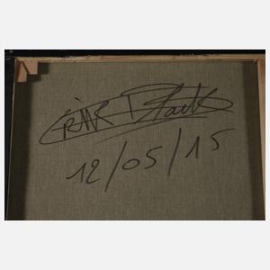 Erik Black Painting, Nelson Mandela