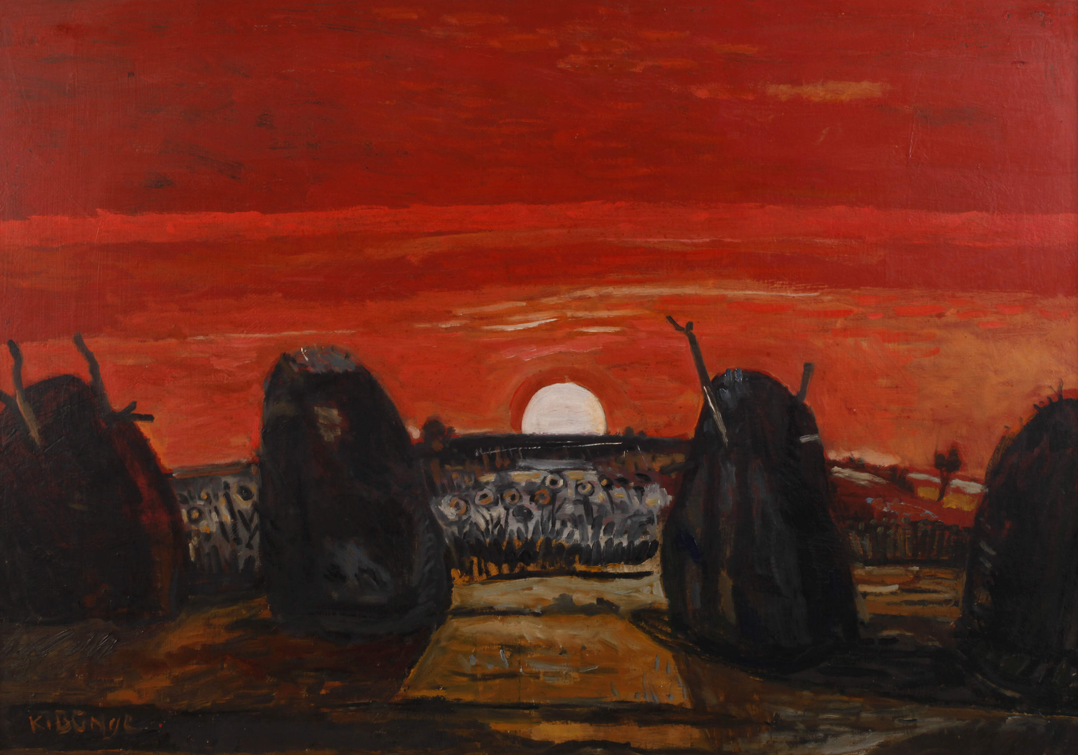 Prof. Kurt Bunge, "Heuschober"