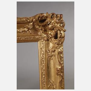 Goldstuckrahmen im Barockstil