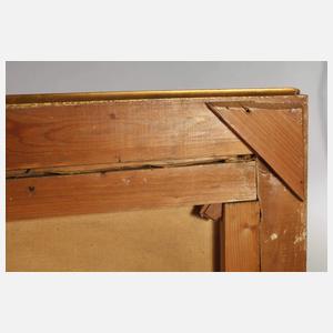 Goldstuckleiste mit Landschaftsgemälde