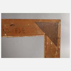 Régencestil-Goldstuckrahmen